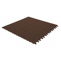 Multiplate 9 dalles flexibles en plastique résistant 55,5 x 55,5 cm Caffè - Caffè