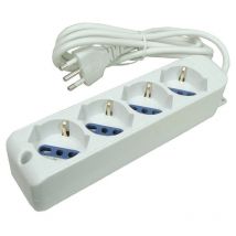 Multipresa 4 posti con schuko