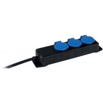 3-fach Verteilersteckdose Baustelle 1,5m H07RN-F 3G1,5 IP44