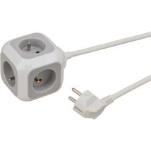 Multiprise Alea-power Blanche, De Forme Cubique - Brennenstuhl - 1150091