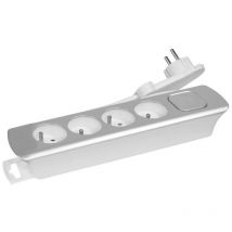 Multiprise fiche plate