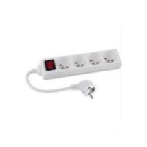 Horoz Electric - Multiprise filaire 4 prises câble 1,5 mètres + interrupteur à voyant