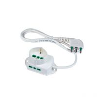 Fanton - Multiprise fme art 42.105 avec 2 prises bypass + 1 prise schuko