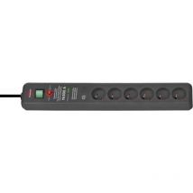 Brennenstuhl - Multiprise avec parafoudre 1159541376 x6 anthracite fiche fr 1 pc(s)