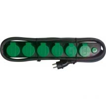 Fortis - Multiprises 6-sorites 3m H07RN-F3G1,5