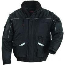 Coverguard - Multitaschen-Jacke ripstop 2 in 1 Größe l schwarz