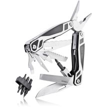 Multitool Azymut Trohon - 12 Outils + 8 Embouts + Étui (h-p2010121)