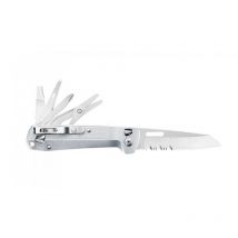Leatherman STE-832662 Coltello multiuso Free K4X de di alta gamma de bordo misto 9 funzioni integrate lama de acciaio inox 420HC de 8,4 cm e manico