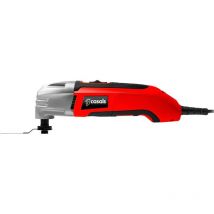 Kabelgebundenes Multifunktionswerkzeug 300W 230-240V 15000-22000 U/min 3 Schleifblätter Zubehöradapter Schaber Klinge