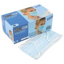 Mundschutz Einweg en 14683 Polypropylen-Vlies blau 50 St./Pack.