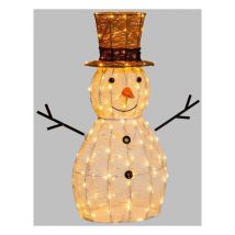 Lotti - Muñeco de nieve led 3D H70cm Serie 160 led