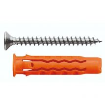 Mq-s schraubanker aus nylon 6x30 100 stück - 1380051f - Mungo