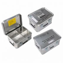 Munk Rettungstechnik Aluminium Kasten 800x400x330mm Mit Deckel, Beschriftung "hebekissenzubehör"