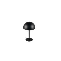 Lampe De Table, Lampe De Chevet, Lampe D'Appoint, Variateur Tactile, Lampe À Piles, Led Noire, 21 Cm