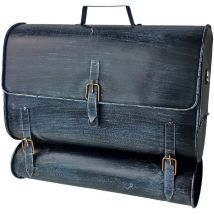 Mur courrier boîte journal casier rouleau noir bleu sac d'école design