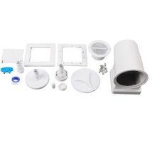 Sjlerst Mur De Piscine Au-dessus De L'Écumoire Abs G1 1/2 Filetage Interne 6,5 L, Nettoyeur De Natation, Filtre Collecteur De Débris