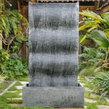 Wanda Collection - Mur D'Eau Contemporain Vague Double Face 155cm