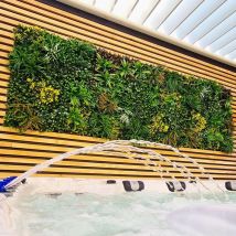 Mur Vegetal Artificiel Jungle plaque de 1mx1m decoration