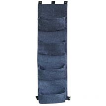 Cerland - Mur végétal 4 sacs gris anthracite en feutre géotextile