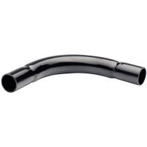 Coude pour tube irl 4554 sans halogène Mureva - Ø25 mm - noir - IMT35208