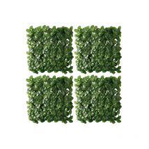 Jet7garden - Placas cuadradas con clip Rosé veteado - 4 placas - 50x50cm