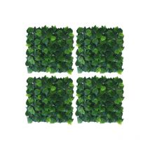 Jet7garden - Platos Colgantes Cuadrados Boston Ivy - 4 platos - 50x50cm