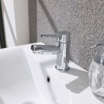 Marc Bathroom Basin Chrome Single Lever Mono Mixer Tap & Waste