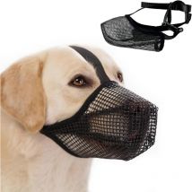 Muselière De Chien, Doux Respirant, Prévient l'Aboiement, Nylon Museliere (s)