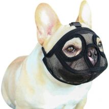 Muselière De Chien, eglable, Respirable, Souple, Empêcher de Mordre, Mâcher, Aboyer(L)