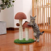 Mushroom Shaped Natural Sisal Cat Scratcher
