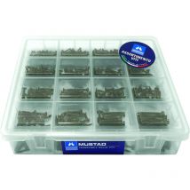Box Koffer Mit 670 Panelvit Schrauben Assortiert - Mustad