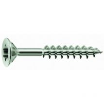 Mustad - Panelvit Holzschraube - Torx - Ø3.5x30 mm - Teilsenkungsgewinde - Packung mit 500 Stück - PFACXP350300C8C