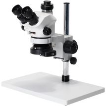 Drillpro - mustool 24MP 4K 1080P hdmi Video Cámara Simul-Focal 3.5X-100X Zoom continuo Estéreo Trinocular Microscopio ctv Adaptador Lente Barlow lbtn