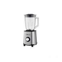 Muvip 1300w 1.5l jug blender - 2 vitesses - corps et lames en acier inoxydable - fonction broyeur à glace - verrouillage de sécurité - verrouillage