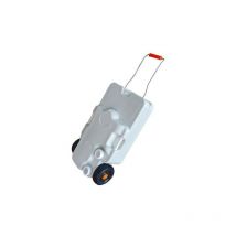 Carrello portatile per campeggio - materiale de polietilene de alta qualità - capacità de 30 litri -- compatibile con wc e lavabi dimensioni