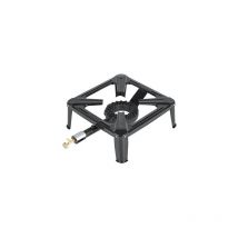 Muvip - cocina de gas 1 fuego - quemador de hierro fundido - 7kw de potencia - llave de regulacion de gas
