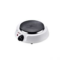 Muvip - cuisinière électrique 1 brûleur 1500w 1.5cm de diamètre - 5 niveaux de puissance - couleur blanc