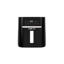 Muvip friteuse à air chaud 7 litres 1800w écran tactile - 10 programmes dede cuisson - couleur noir