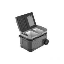 Muvip-Kühlschrank de-Kompressor auf Rädern 40 Liter 60w Doppelzone --Kompressor leise --- Farbe schwarz