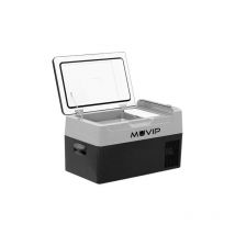 Muvip - réfrigérateur de compresseur portable 20 litres 50w - poignées de transport - compresseur silencieux - couleur noir