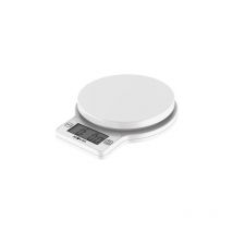 Muvip round kitchen digital kitchen scales - high precision sensor - automatic switch off - max. weight 5kg