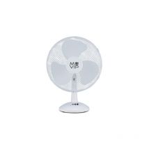 Ventilateur de table - 50w - 3 vitesses - couleur blanc - Muvip