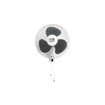 Wandventilator 45W mit 3 Geschwindigkeiten, 40cm Durchmesser, oszillierend und verstellbar, Schutzgitter, 220V-240V 50Hz - Muvip