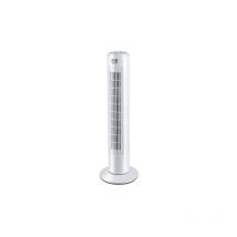 MUVIPMUVIP Ventilateur de tour de 50W avec 3 vitesses et oscillation - Silencieux, compact et efficace, idéal pour la maison et le bureau - Puissant
