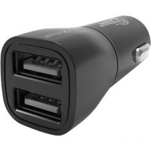 Muvit - for Change Cargador Coche 2 usb 3,4A Negro
