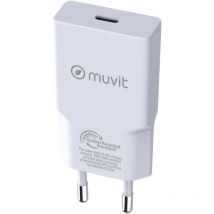 For change cargador de pared slim tipo c pd 30w blanco - Muvit