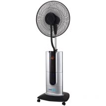 TECNA Verneblerlüfter 100W 220-240V 3 Geschwindigkeiten Infrarot-Fernbedienung Automatischer Schwenk 7,5h Timer