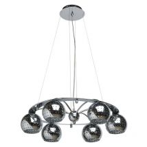 Mw-light - 1120206 - techno Pendant Lamp 6 x 60W E14 750x550mm - Chrome