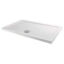 Elements Anti-Slip Rectangular Shower Tray 1300mm x 900mm (inc Waste) - MX
