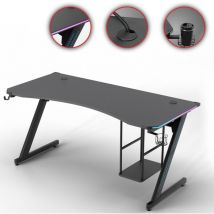 My Sit - Bureau Gaming Gizmo Ordinateur avec led Lumières